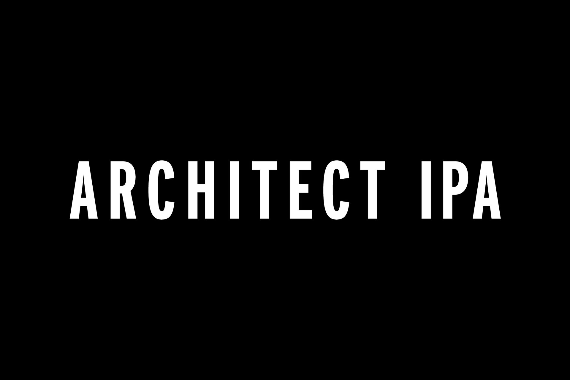 Architect ipa logo