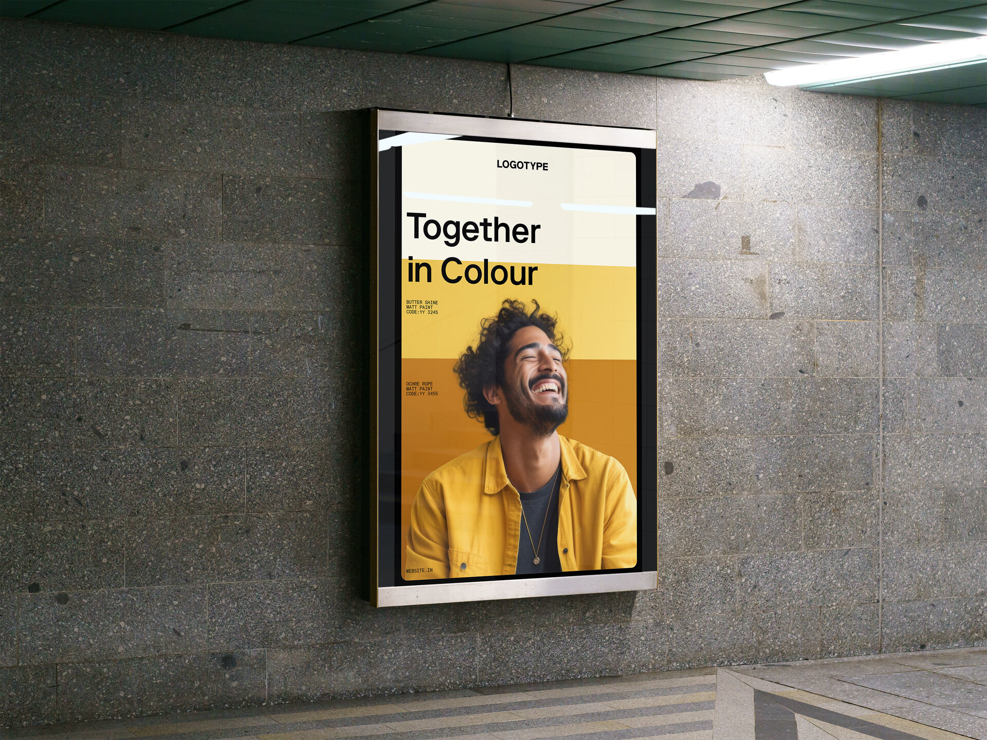 Aditya Birla Together in Colour Poster Adobe Stock 570915074