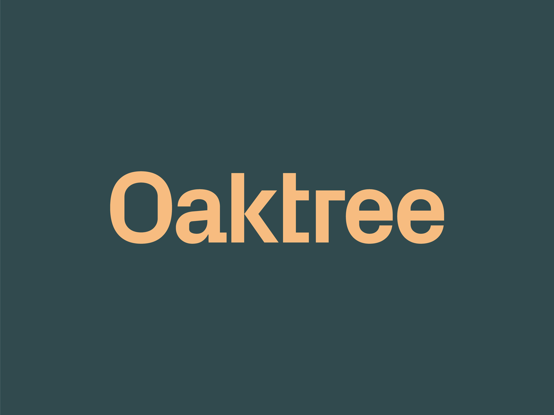 Oaktree Brand Strategy Content Digital Graphical House