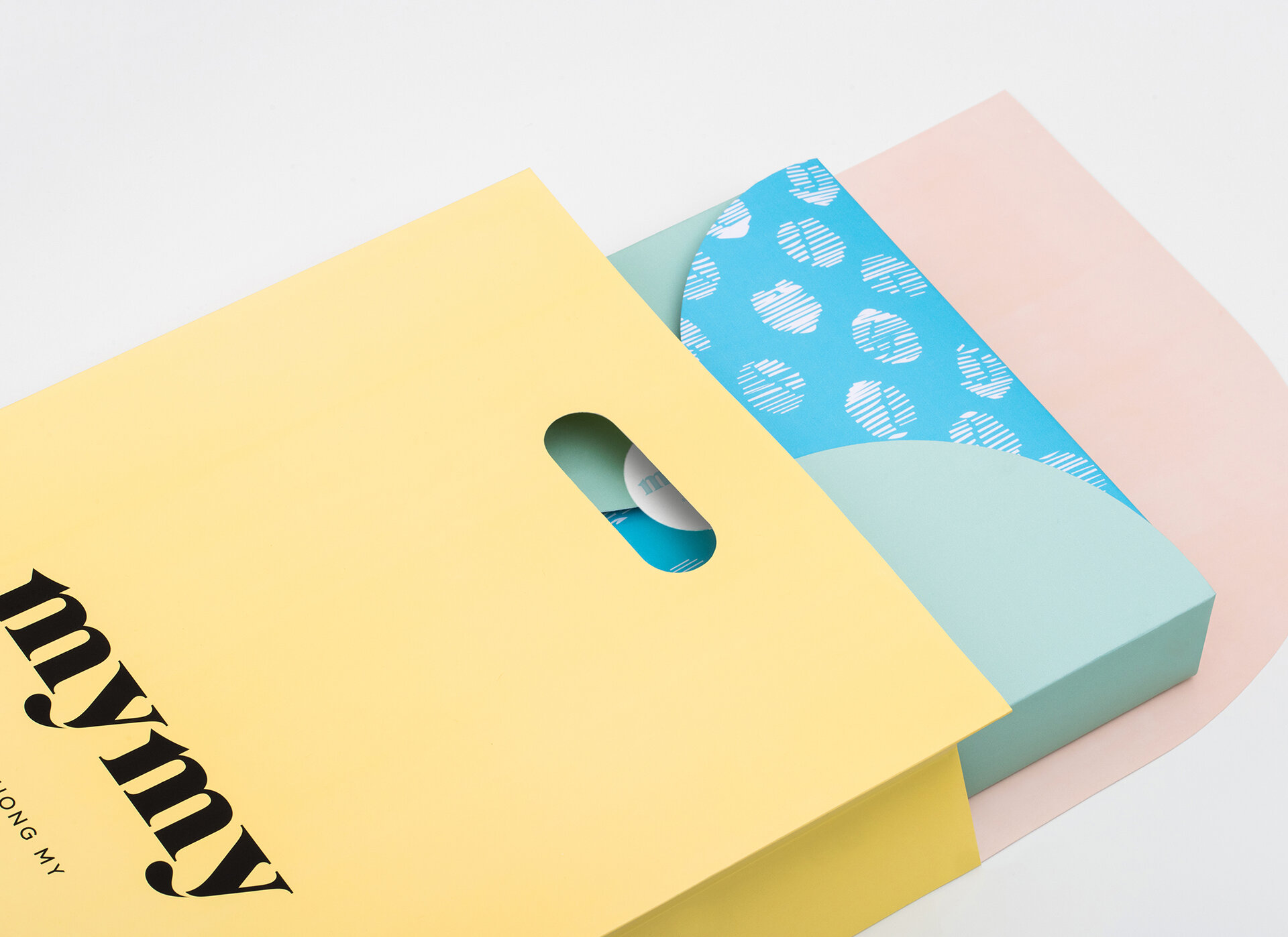 Packaging. Bag and box.