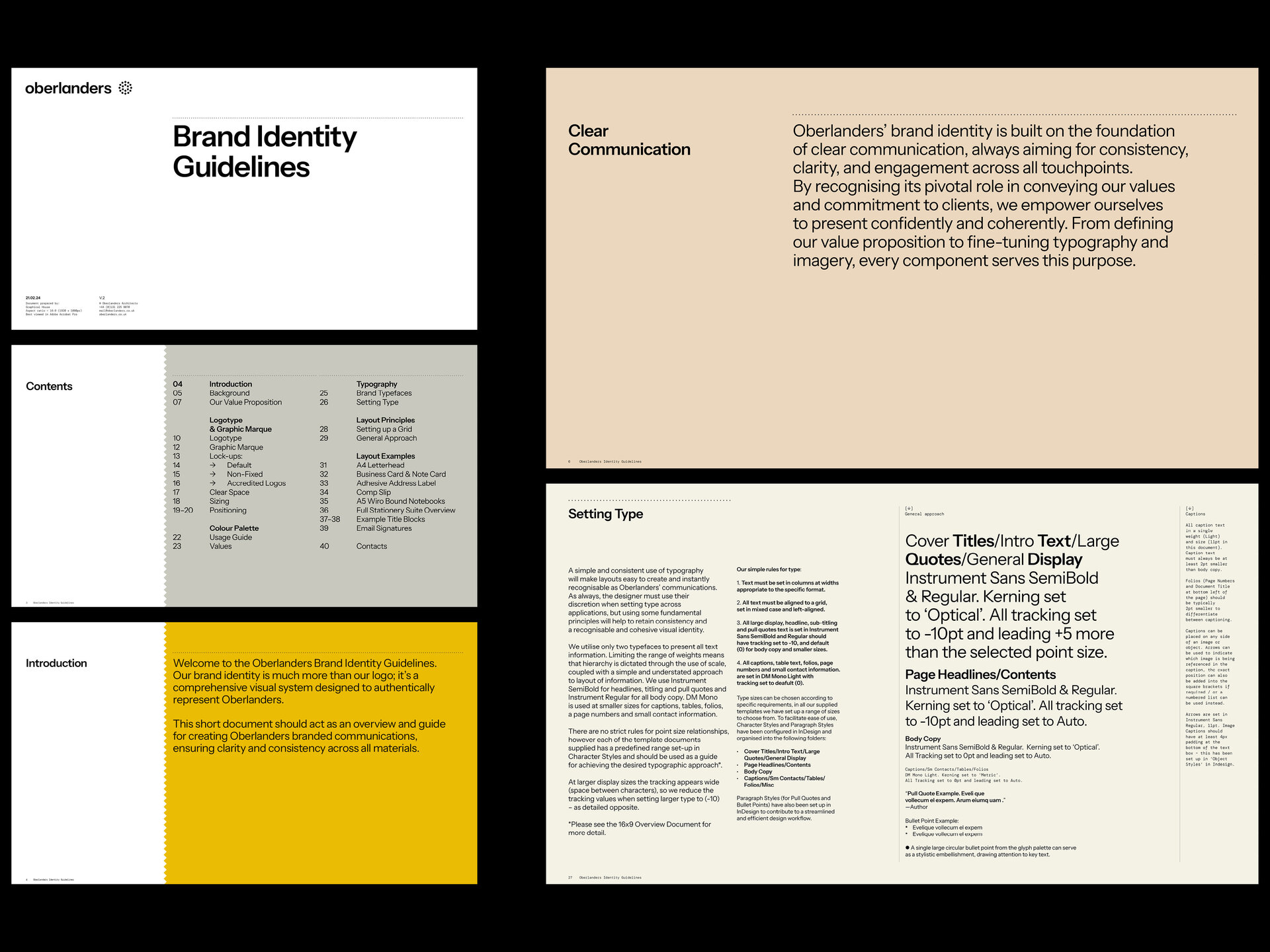 Oberlanders 4x3 Guidelines